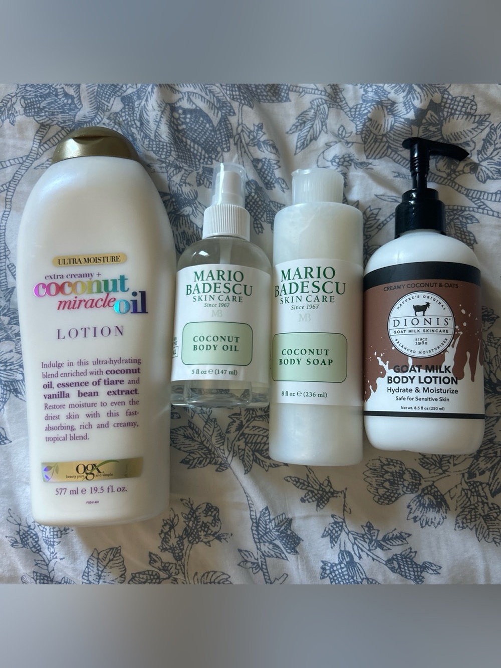 Coconut body care bundle